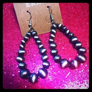 Faux Navajo pear earrings